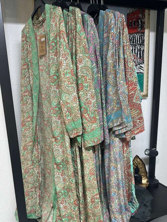 Kimono lungo manica lunga