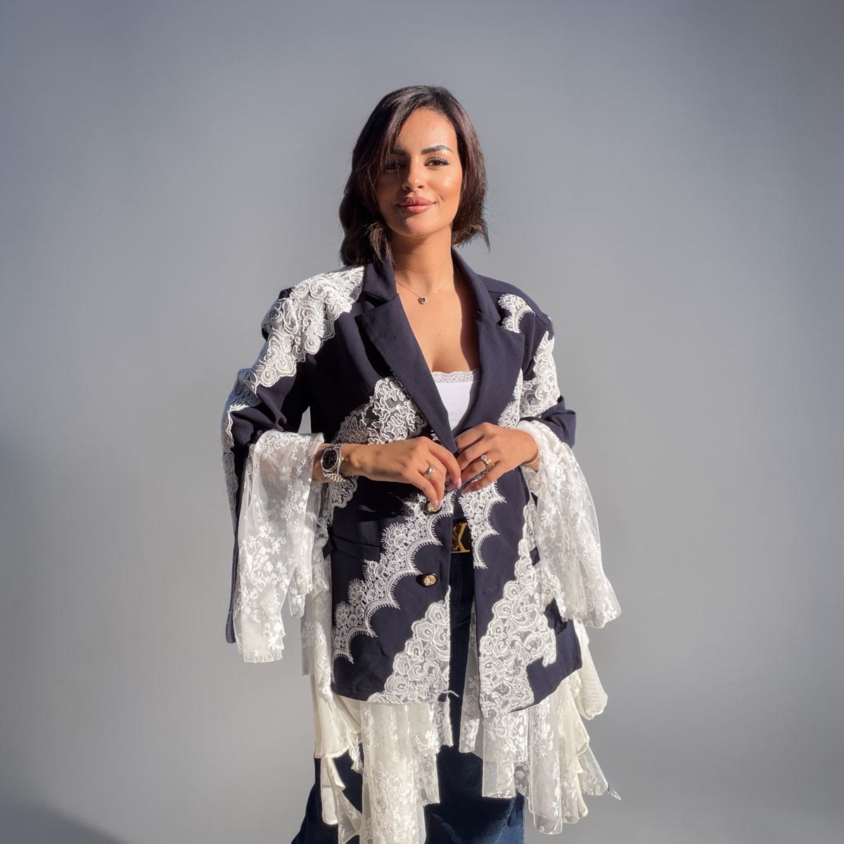 Blazer Luxe in Pizzo