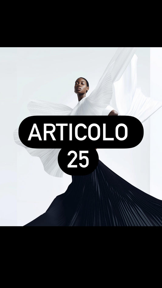 Articolo 25 live shopping