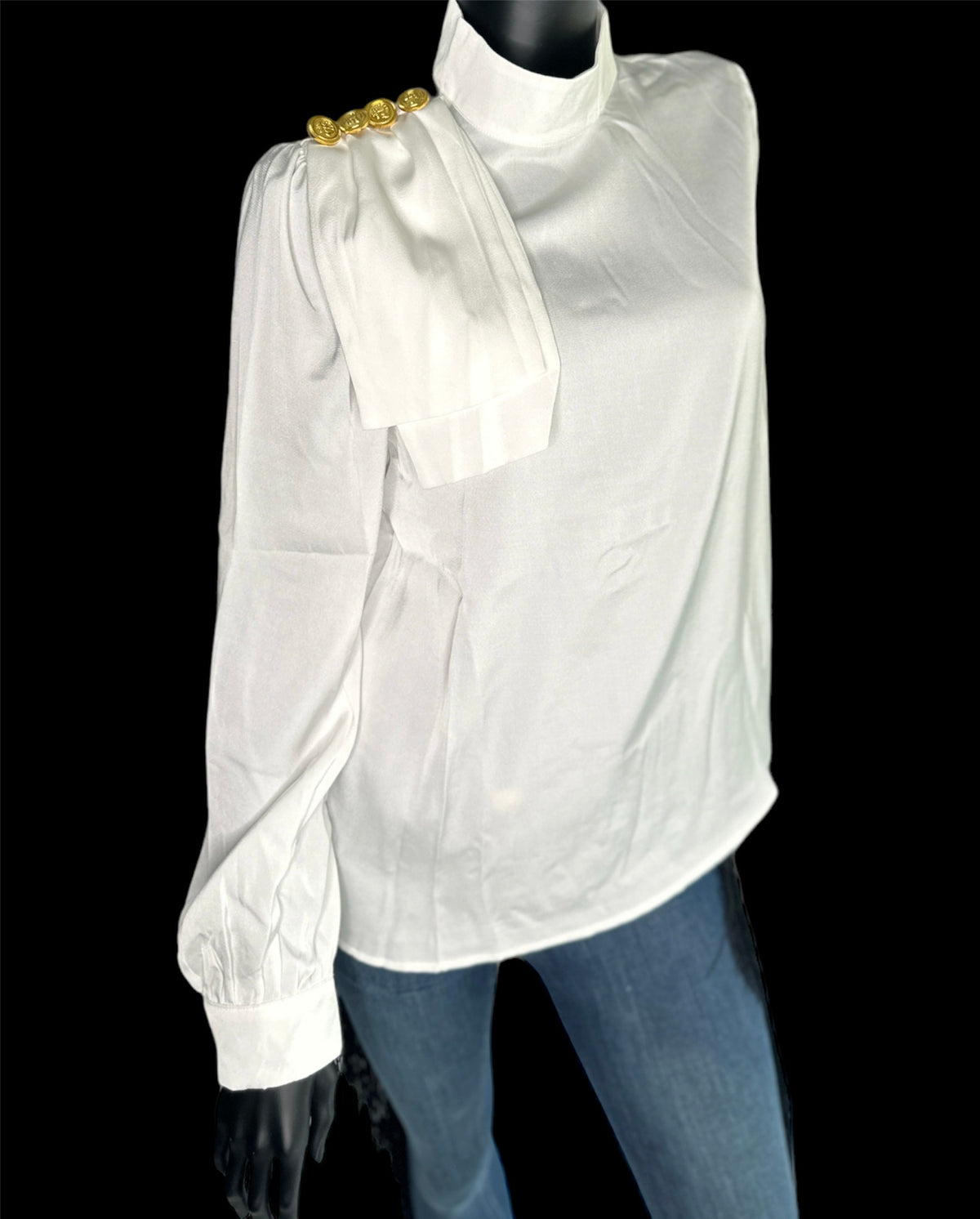 camicia elegante gold